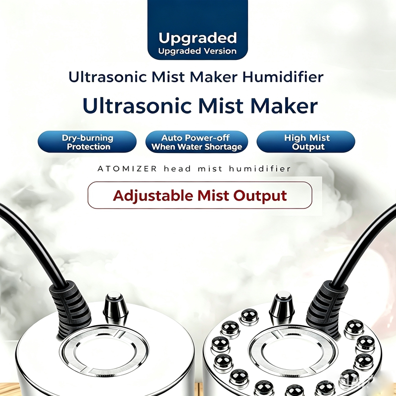 New Remote Ultrasonic Mist Mak - Terrarium Fogger Ultrasonic recension och pris