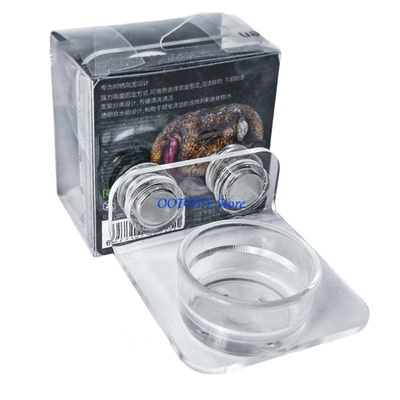 367A Modern Hanging Dish Safe  - Water Dish Reptile recension och pris