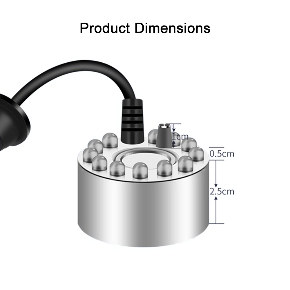 110V 220V Ultrasonic Mist Make - Terrarium Fogger Ultrasonic recension och pris