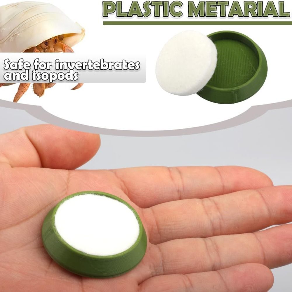 6pcs Portable Reusable Reptile - Water Dish Reptile recension och pris