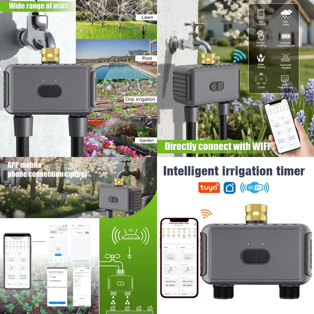 WAP01 WiFi APP Control Dual Ho - Timer Dual Outlet recension och pris