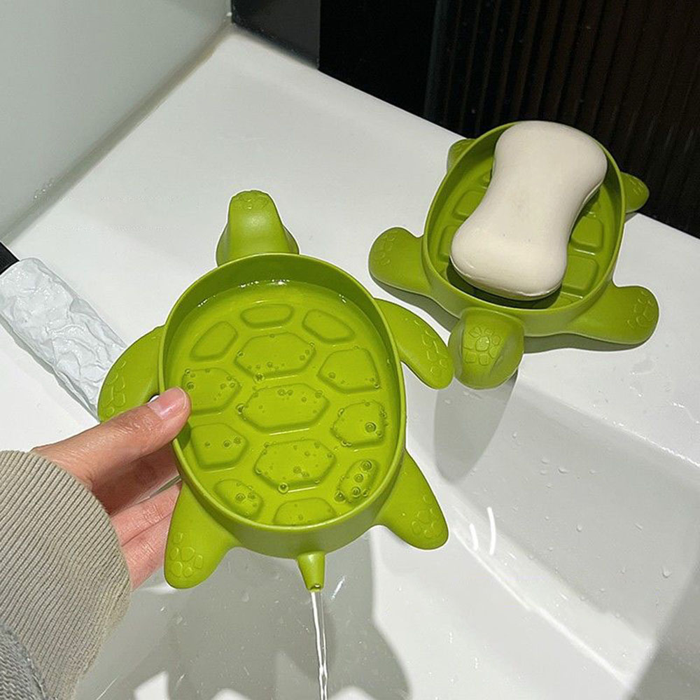 Turtle Drain Soap Box  Cartoon - Water Dish Reptile recension och pris