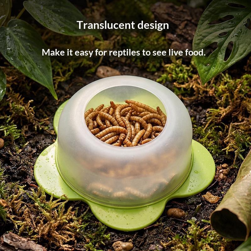 1Pc ABS Reptile Feeding Dish A - Water Dish Reptile recension och pris