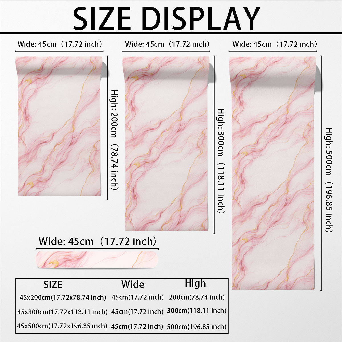 1pc Imitation marble textu Pri - Pvc Panel Background recension och pris