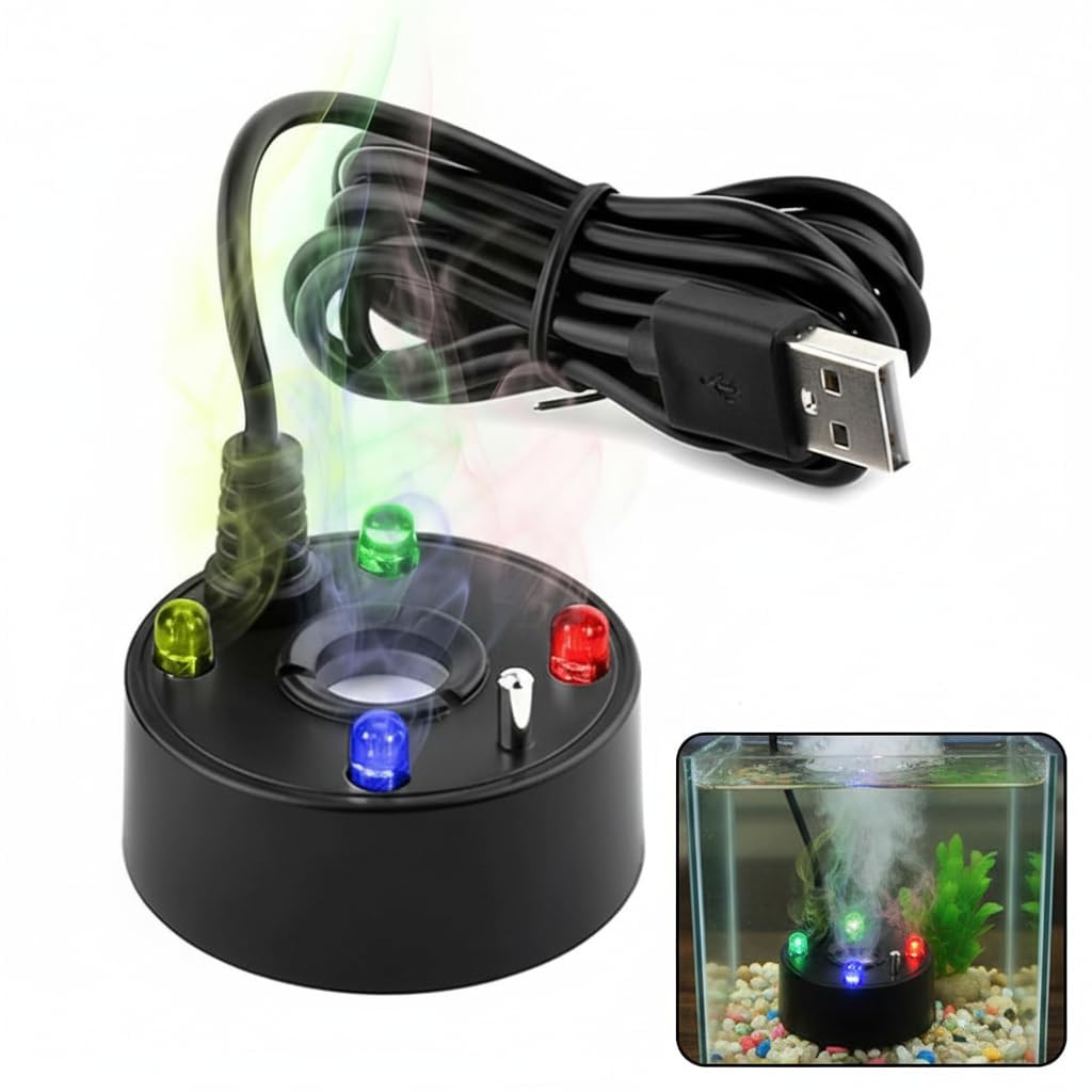 New 2026 5V USB Aquarium Air P - Terrarium Fogger Ultrasonic recension och pris
